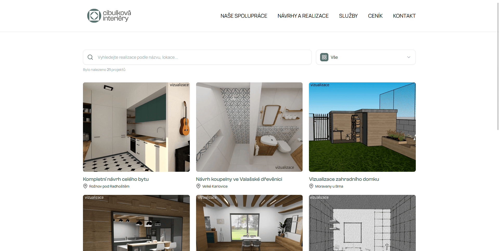 Cibulková Interiéry